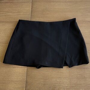 Zara Black Skort